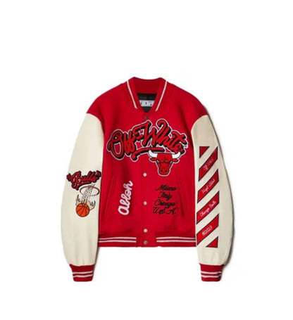 Off Withe jacket bulls gym red X Virgil Abloh