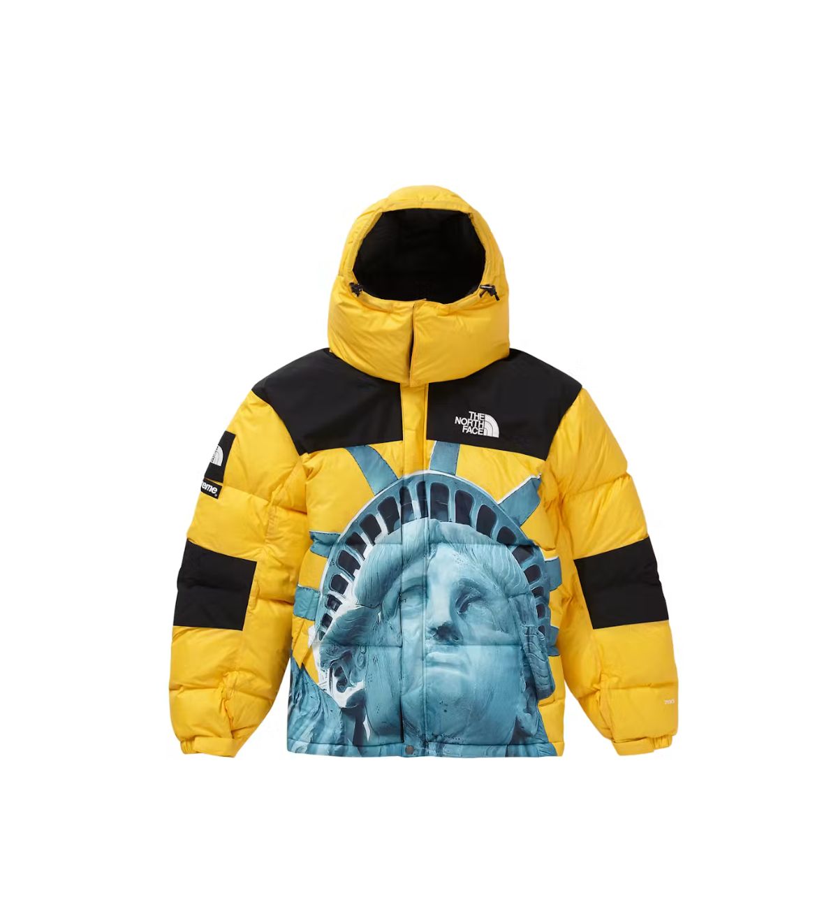Supreme The North Face Statue of Liberty Baltoro Jacket Yellow