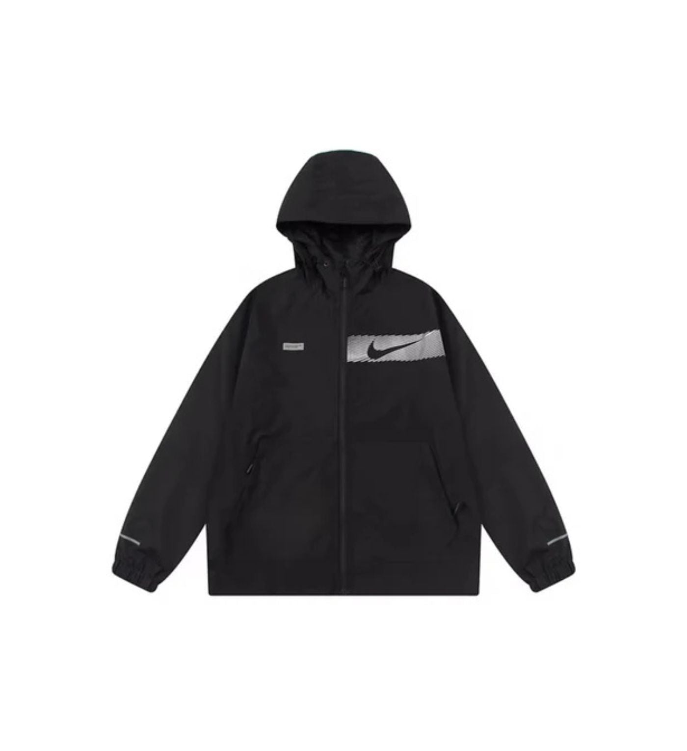 Nike jacket swoosh logo black