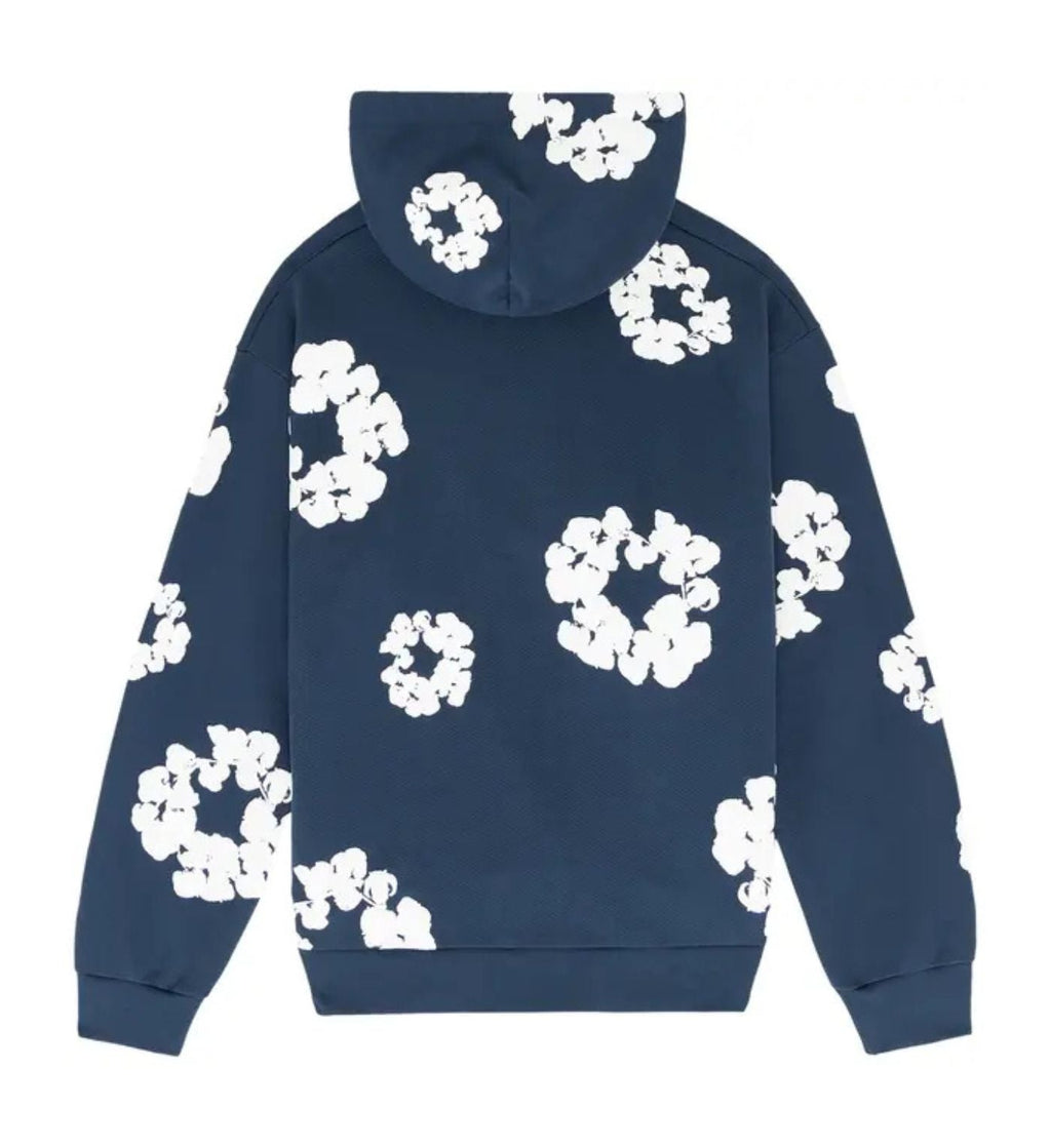 Denim Tears The Cotton Wreath Sweatshirt 'Navy'