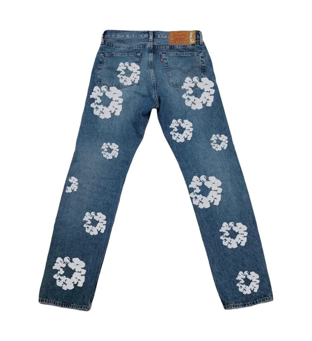 2021 Levi's × Denim Tears The Cotton Wreath Jean 'Vintage Wash'