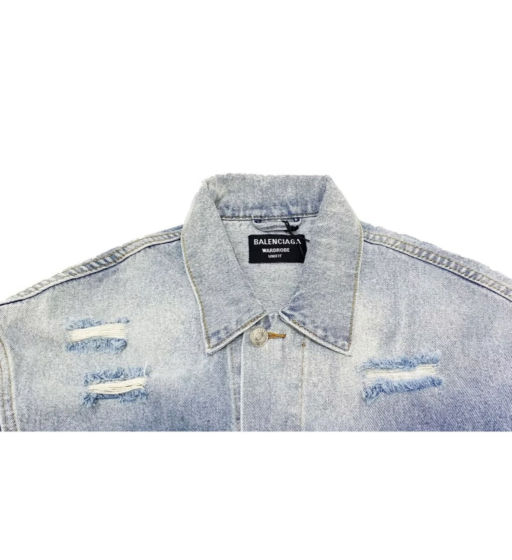 Balenciaga jacket jeans Paris
