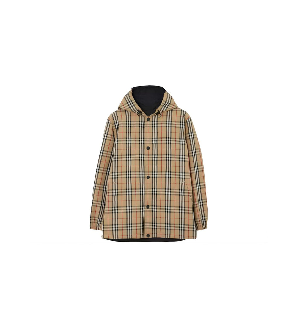 Burberry Check Nylon Reversible Jacket