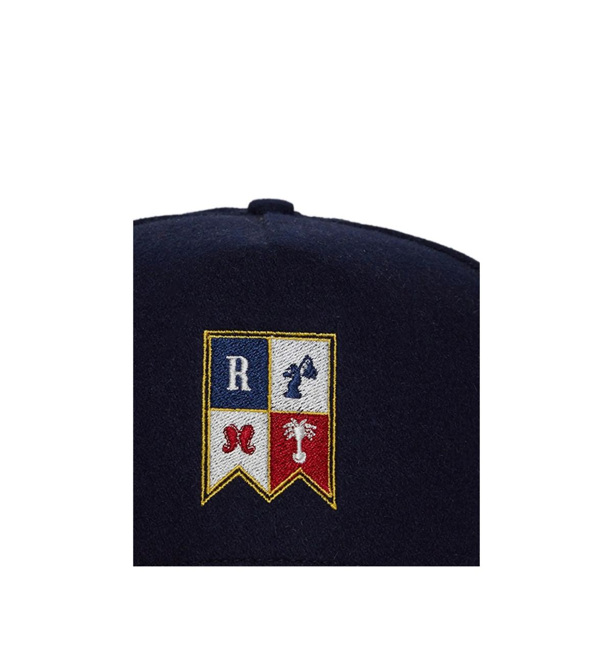 Rhude baseball cap whit logo patch