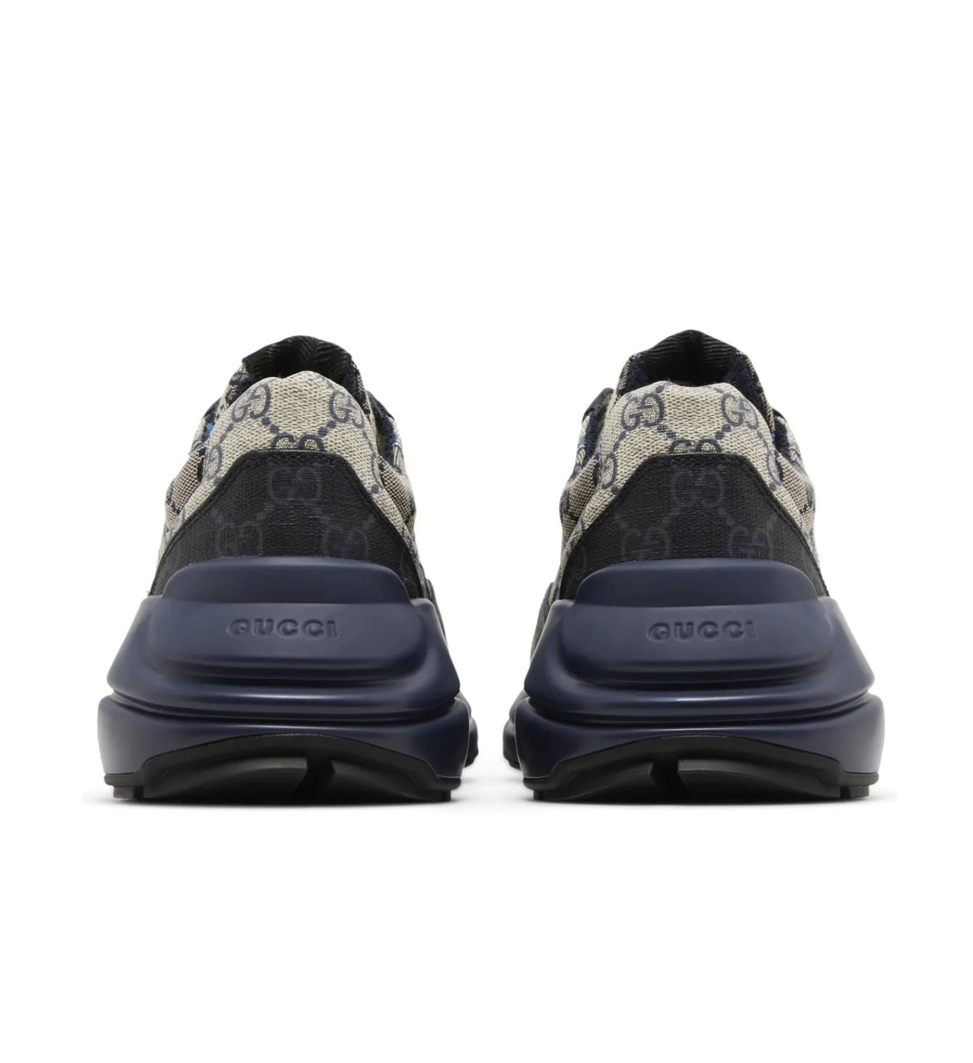 Gucci GG Rhyton 'Beige Blue Monogram'