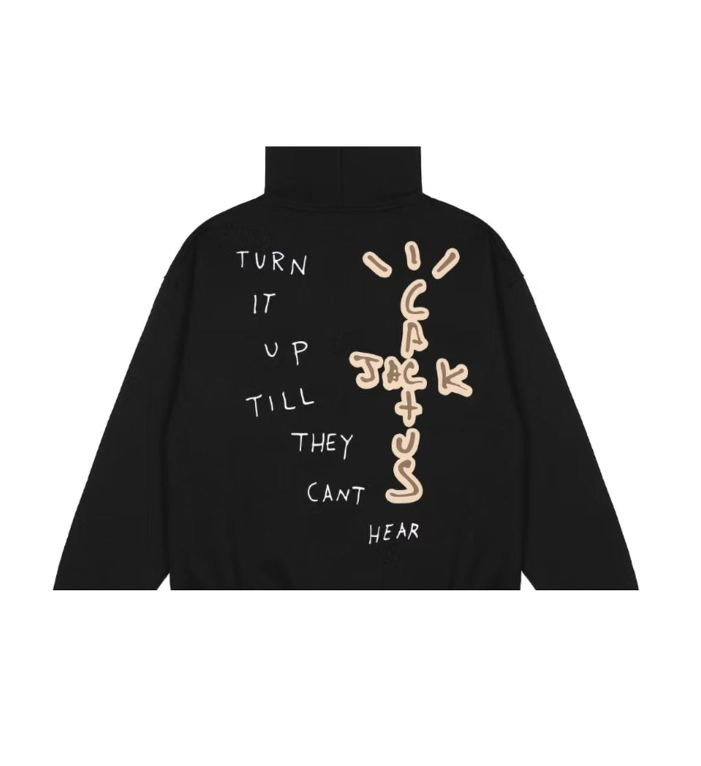 Cactus jack Travis Scott hoodie black