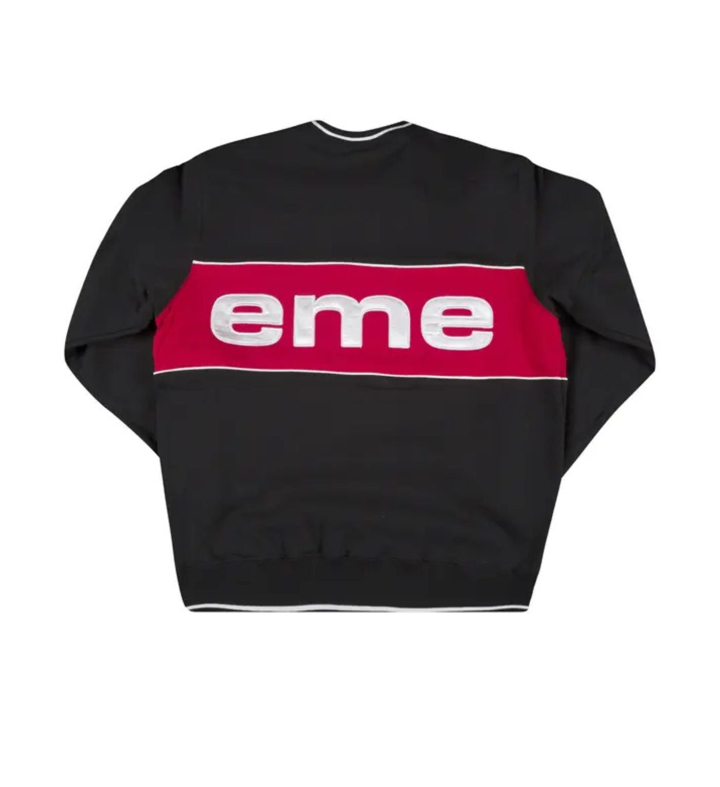 Supreme Piping Crewneck 'Black'