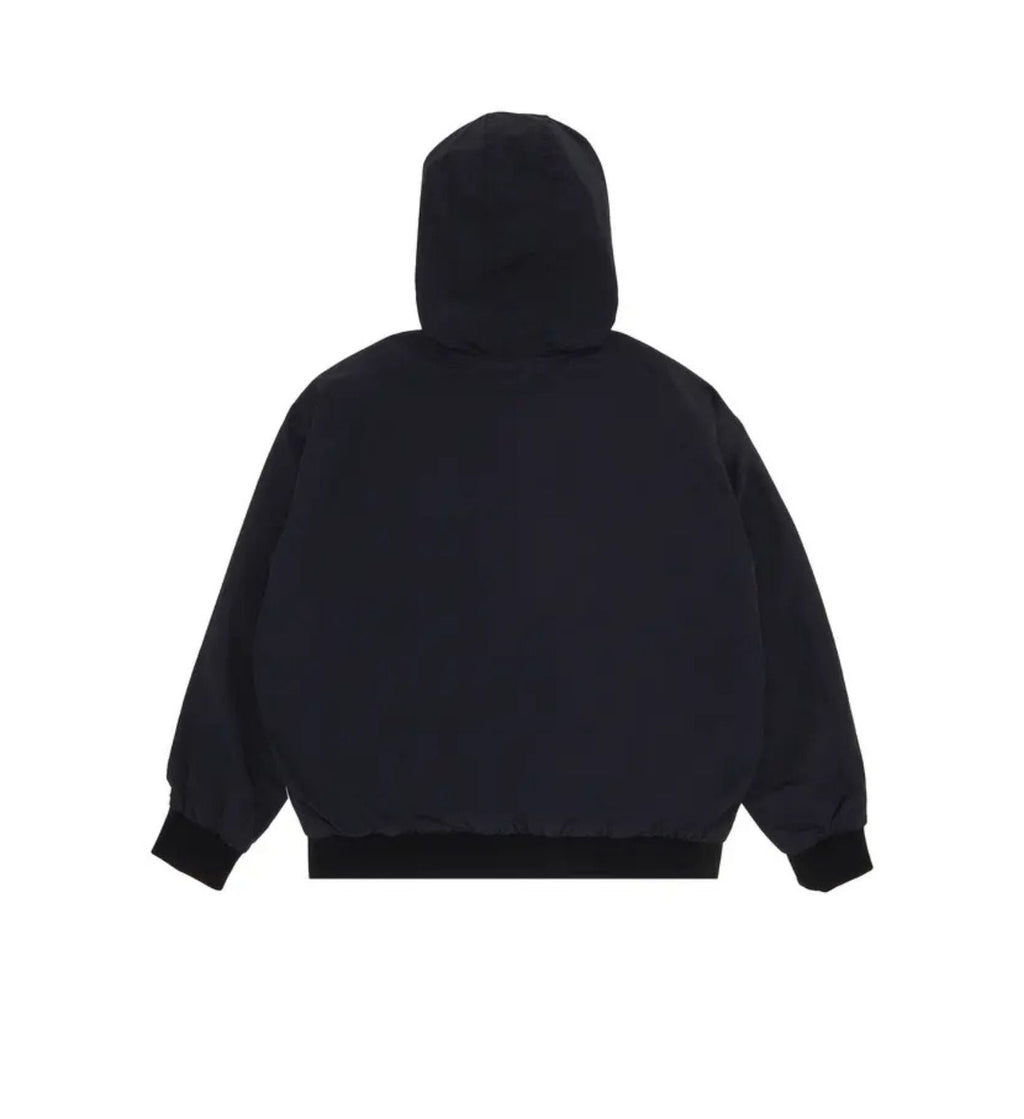 Supreme Appliqué Hooded Track Jacket 'Black'