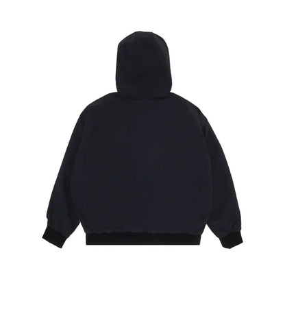 Supreme Appliqué Hooded Track Jacket 'Black'
