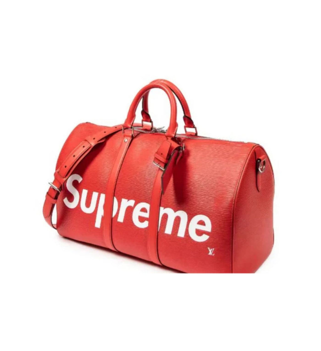 Louis Vuitton x Supreme Keepall Bandouliere 45 Travel Bag 2017 pre-owned