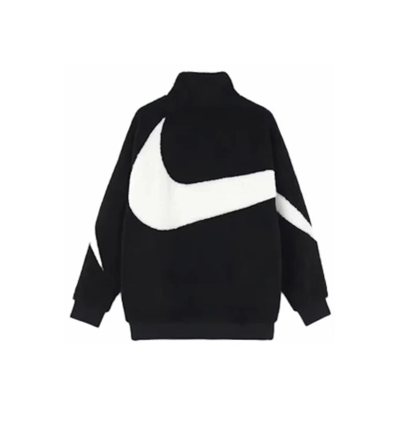 Nike Big Swoosh Reversible Boa Jacket 'Black'