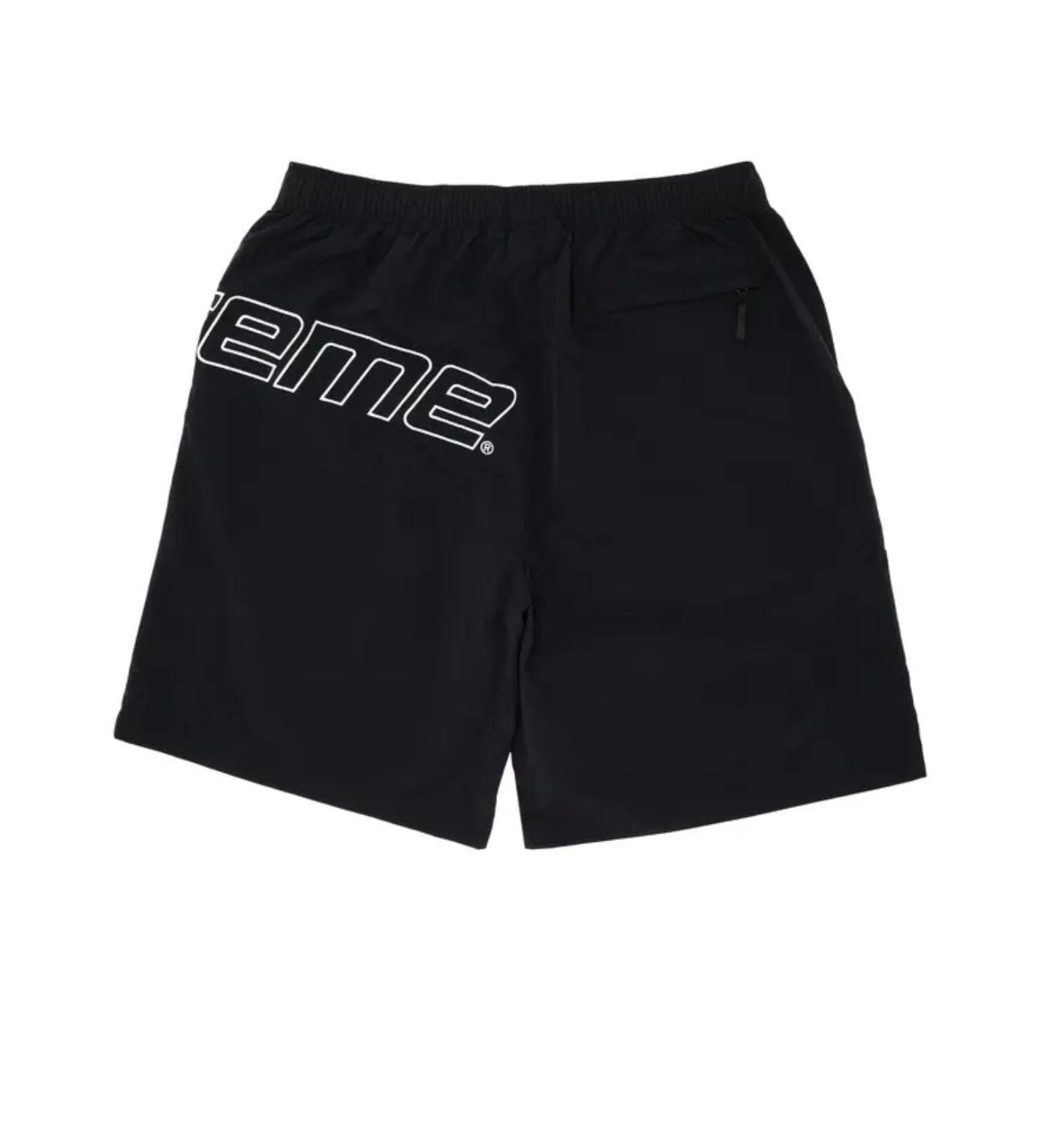Supreme Curve Nylon Short 'Black'