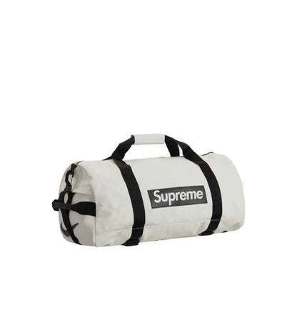 Supreme Nike Leather Duffle Bag White