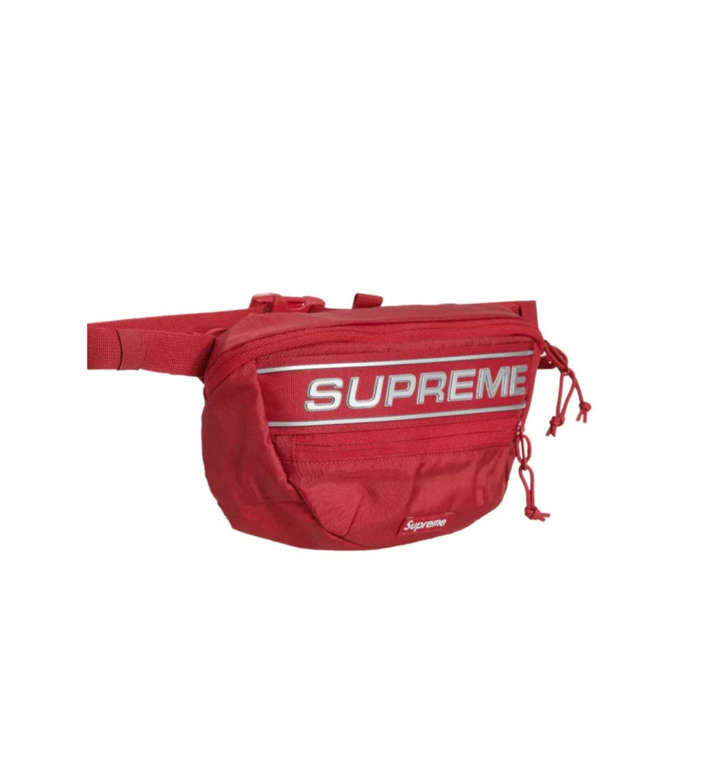Supreme Logo Waist Bag Red