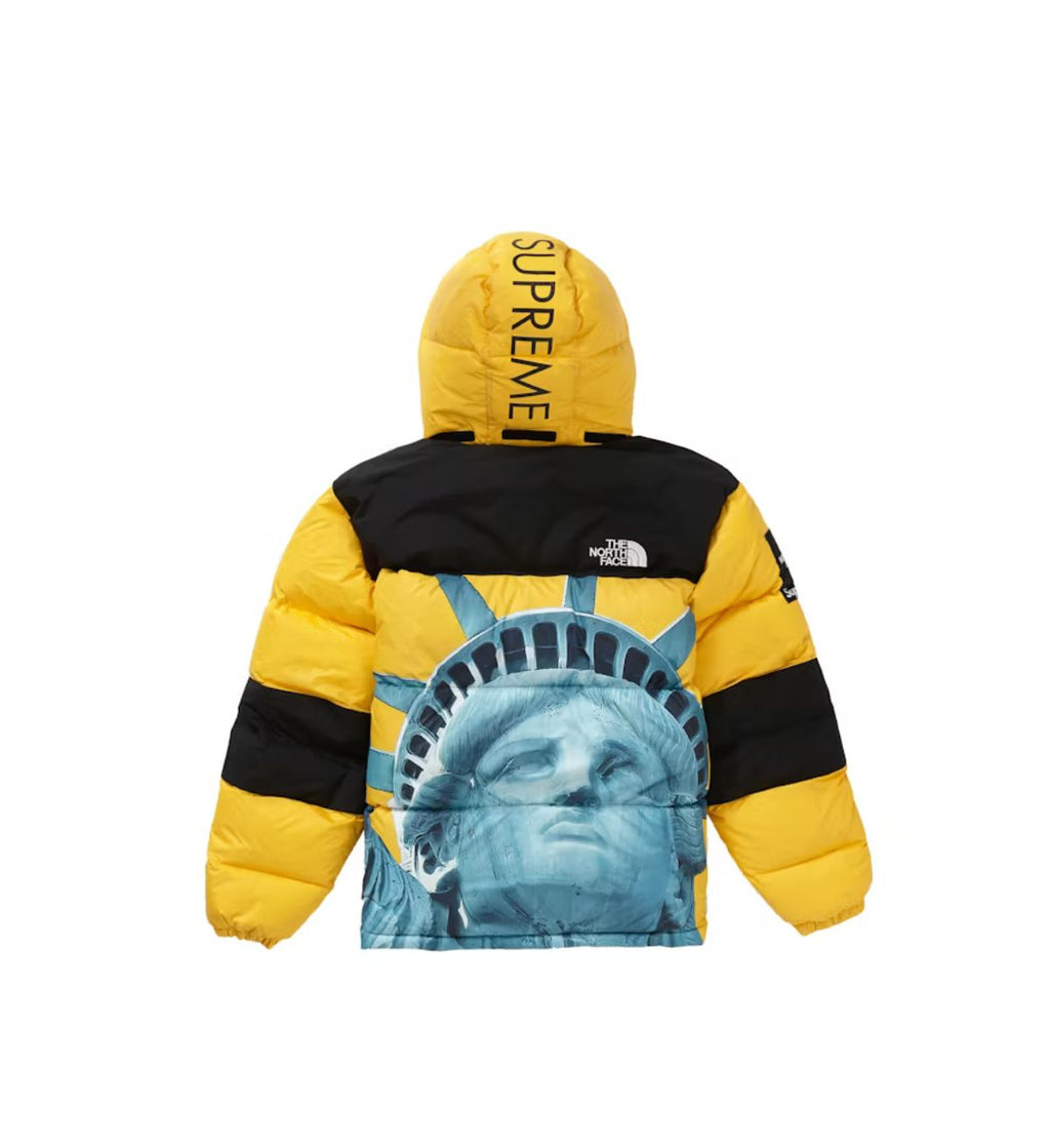 Supreme The North Face Statue of Liberty Baltoro Jacket Yellow