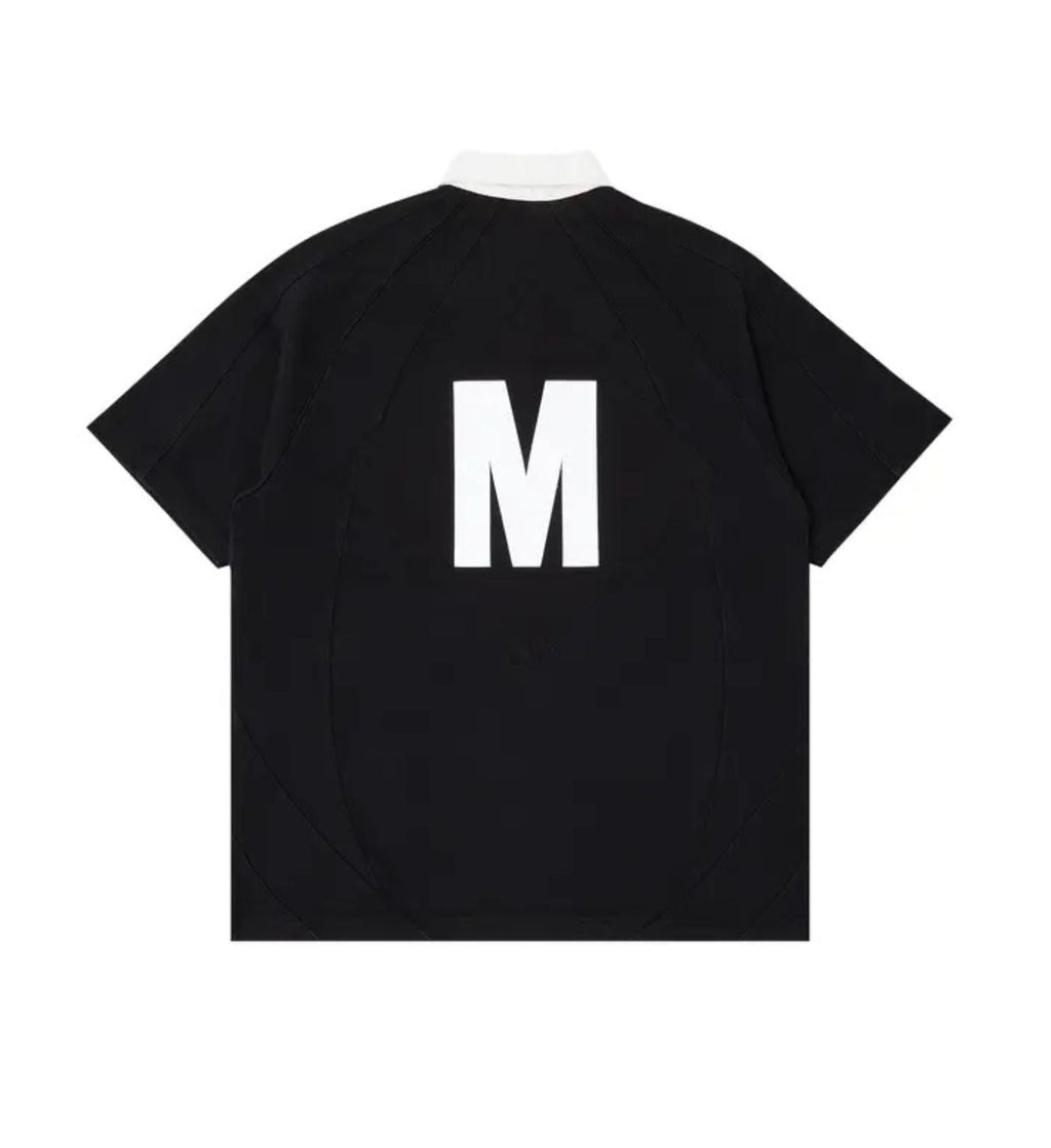 Supreme Short-Sleeve Rugby 'Black'