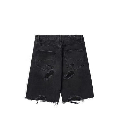 Balenciaga short jeans X Adidas