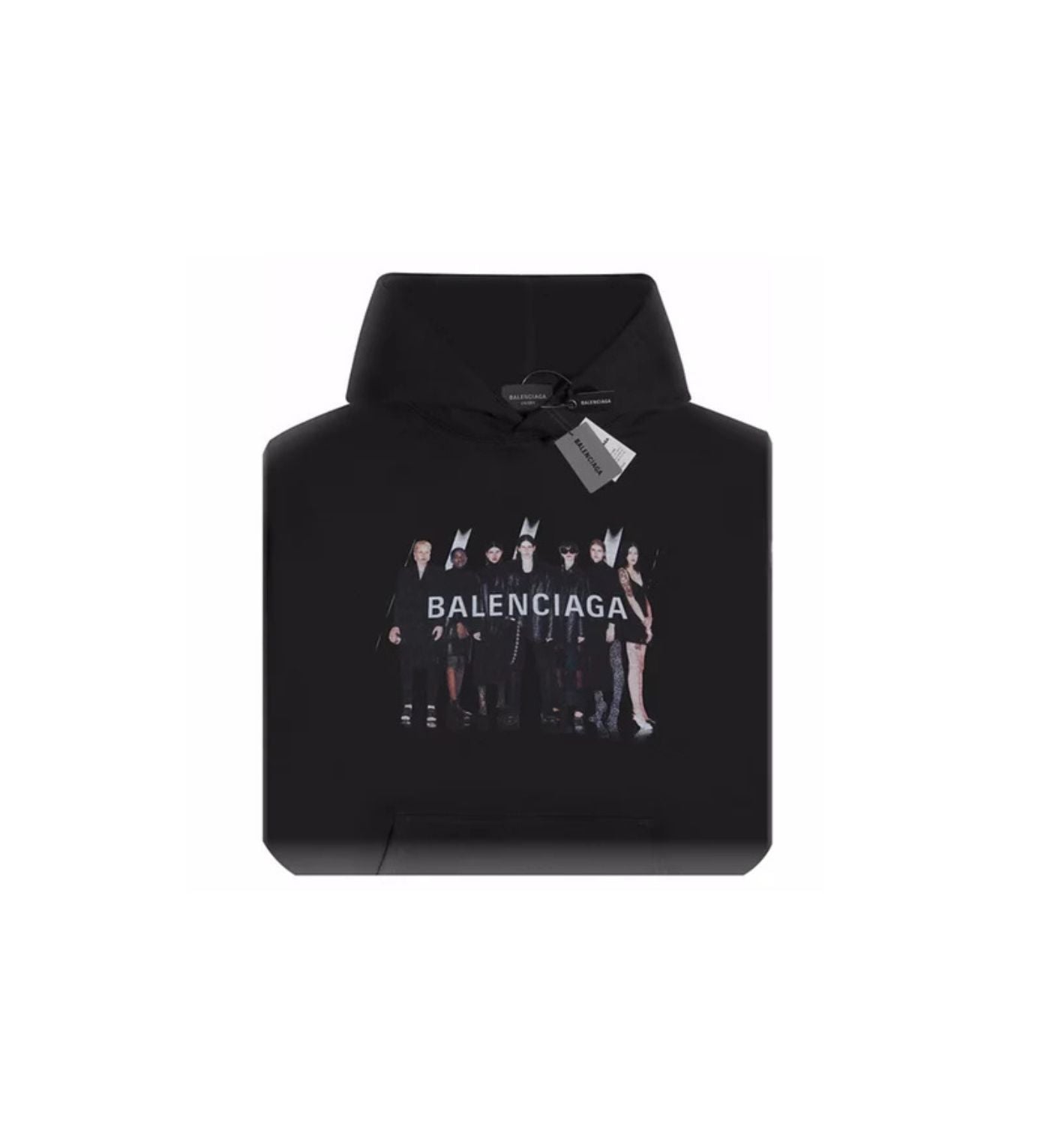 Balenciaga hoodie winter black