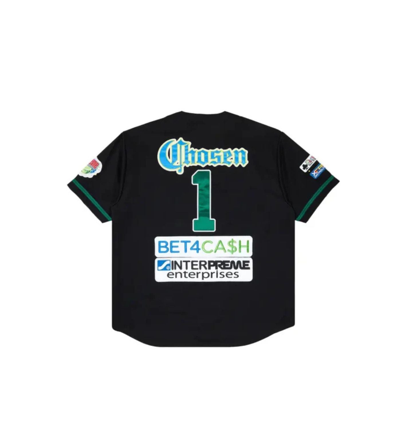Supreme Chosen One Baseball Jersey Black