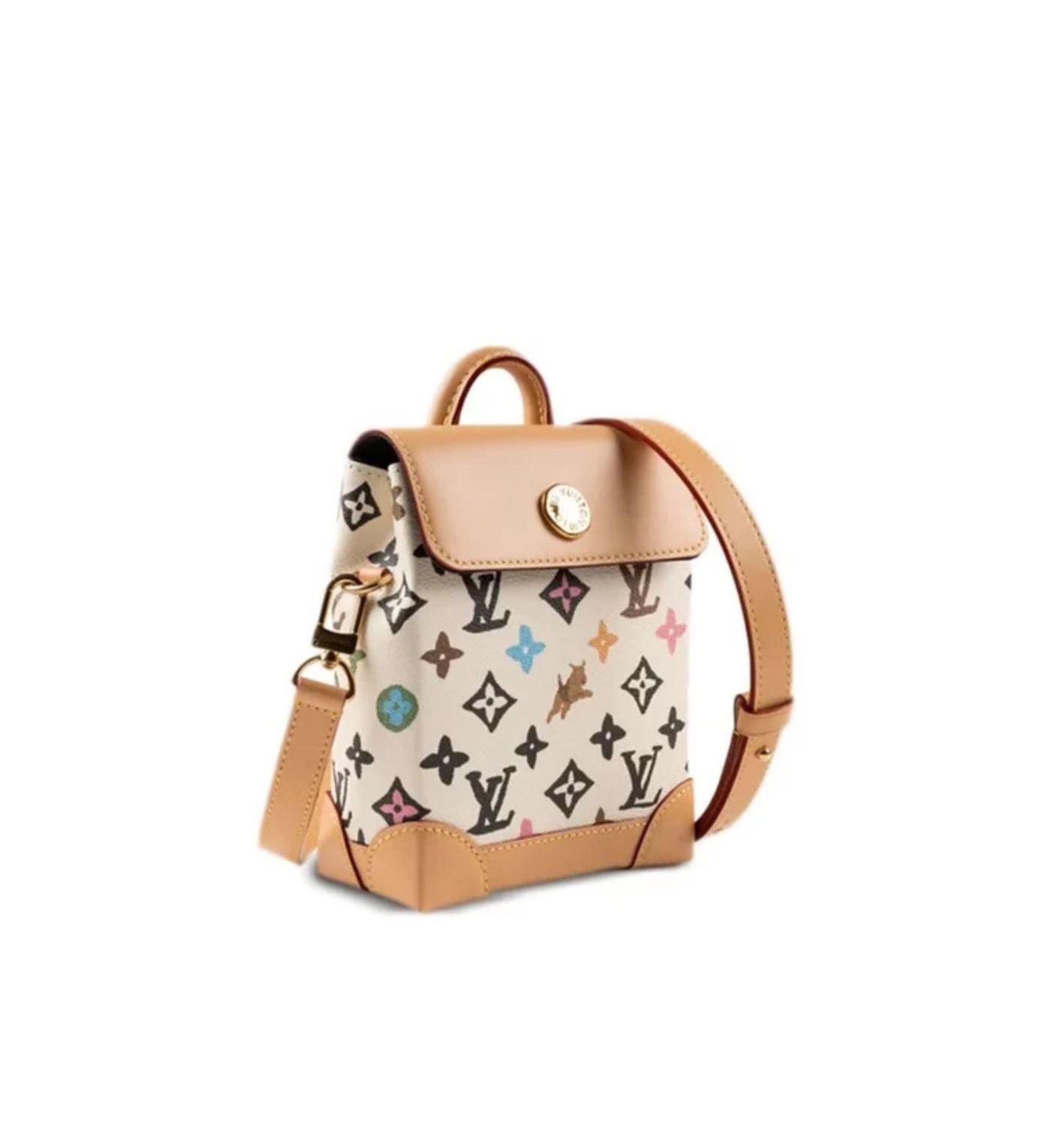 Louis Vuitton bolsa de hombro Nano Steamer de Louis Vuitton x Tyler the Creator