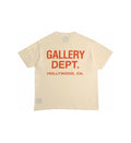 Gallery Dept. Souvenir T-shirt in cream/orange
