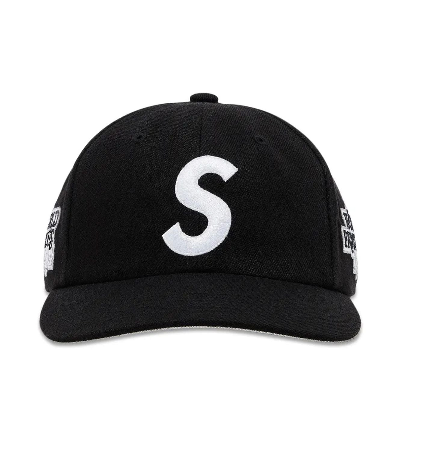 Supreme World Famous S Logo 6-Panel 'Black'