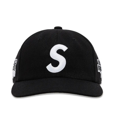 Supreme World Famous S Logo 6-Panel 'Black'