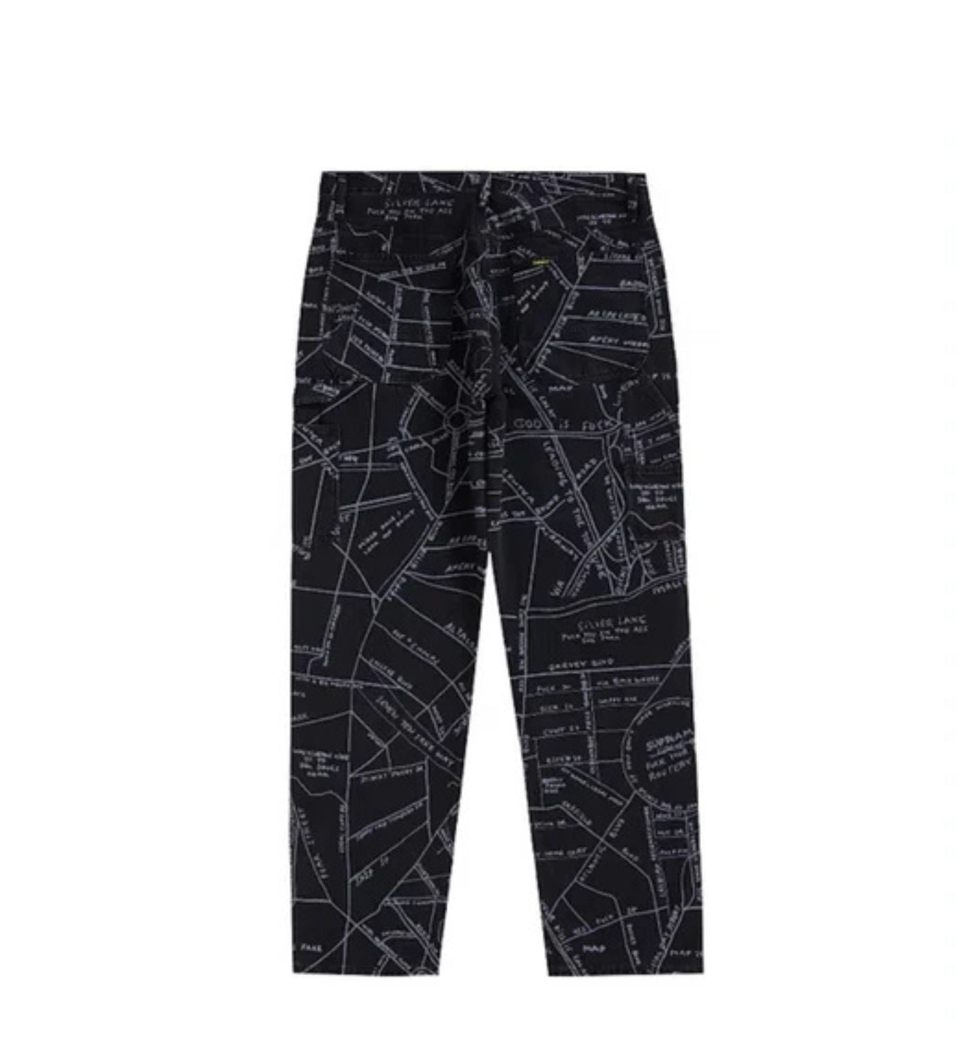 Supreme Gonz Map Denim Painter Pant Washed Black