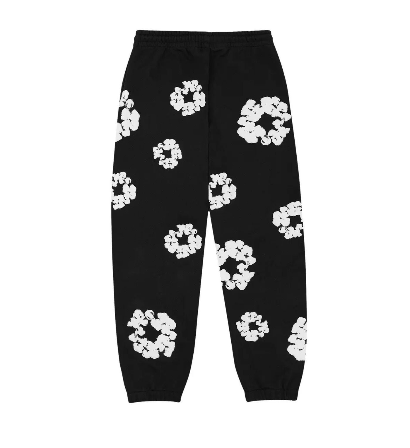 Denim Tears The Cotton Wreath Sweatpants 'Black'