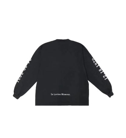 Balenciaga x Yeezy DMX, A Tribute Longsleeve T-Shirt Faded Black