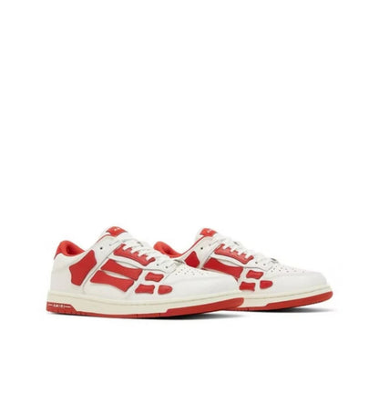 Amiri Skel Top Low 'White Red'