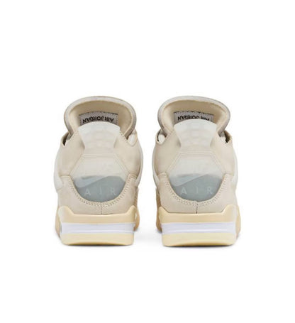 Off-White x Wmns Air Jordan 4 Retro SP'Sail'