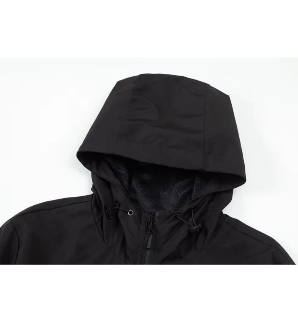 Nike jacket swoosh logo black