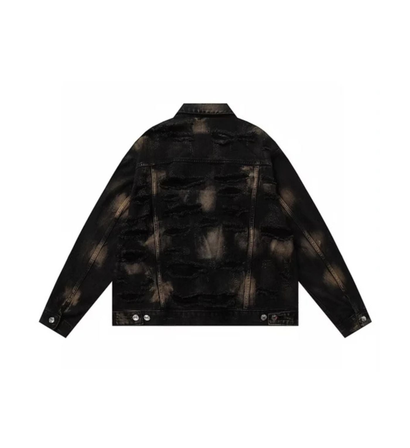 Balenciaga jacket black brown logo