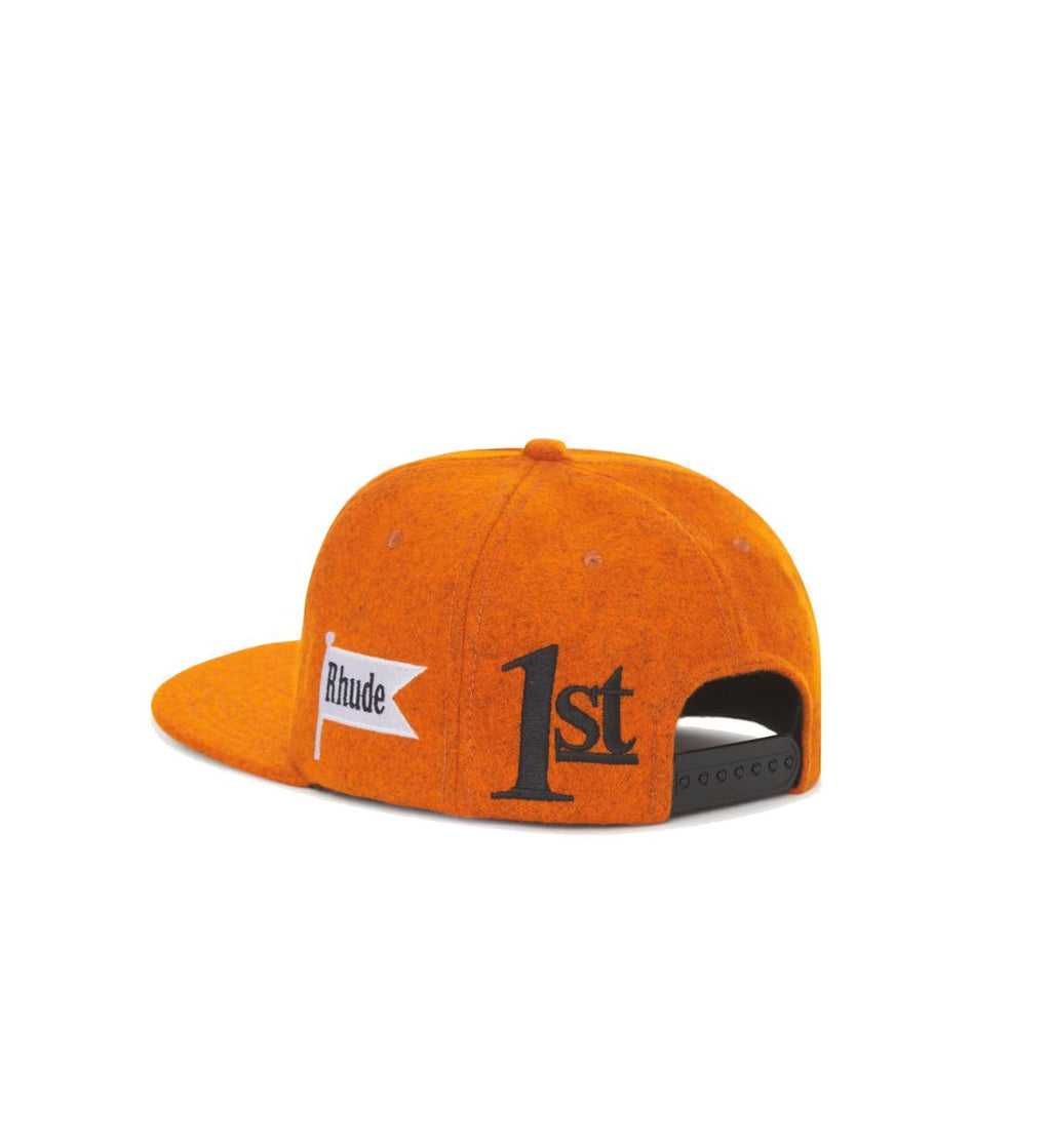 Rhude Rhacing Hat Orange