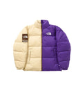 Supreme The North Face Split Nuptse Jacket in white
