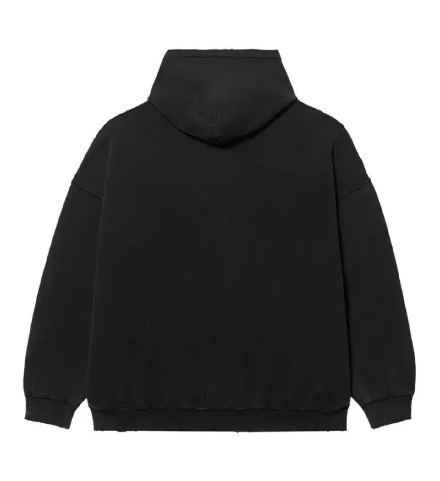Balenciaga hoodie black cap button