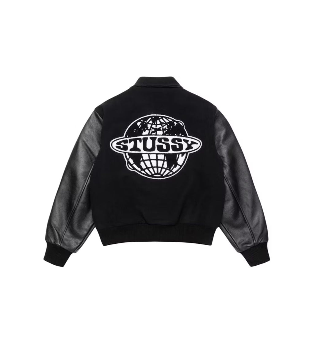 Stussy Globe Varsity Jacket Jacket