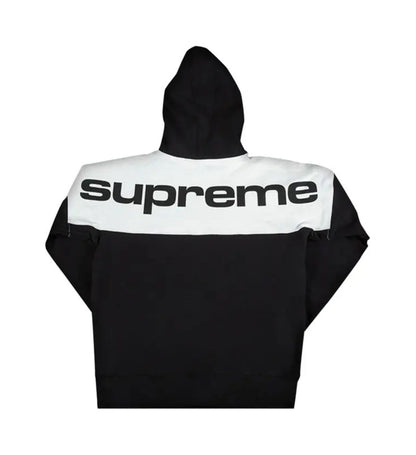 Supreme Blocked Hooded Sweatshirt 'Black'