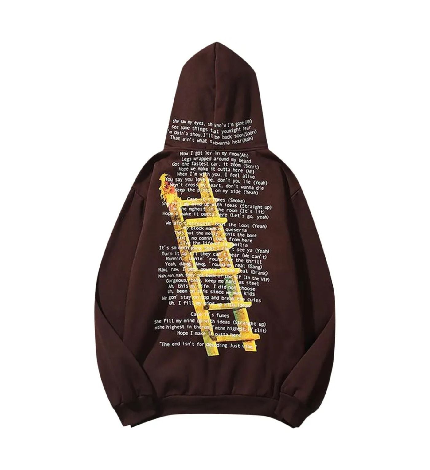 Travis Scott Highest In The Room Not For Decoding Hoodie Brown