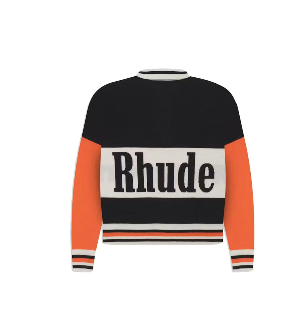 Rhude McLaren Logo Polo BlackOrange