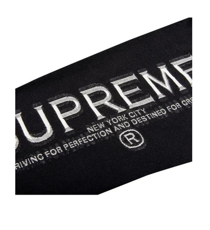 Supreme Intarsia Sleeve Long-Sleeve Top 'Black'