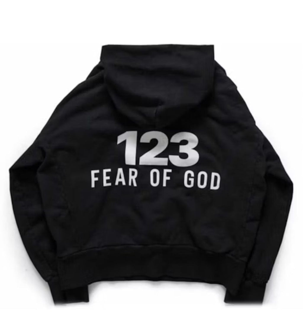 Fear of God x RRR 123 The Witness Hoodie Black