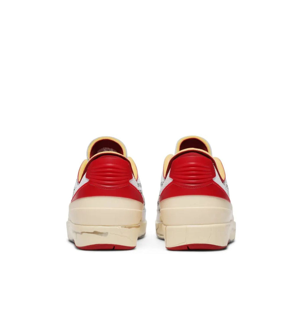 Off-White x Air Jordan 2 Retro Low SP 'White Varsity Red