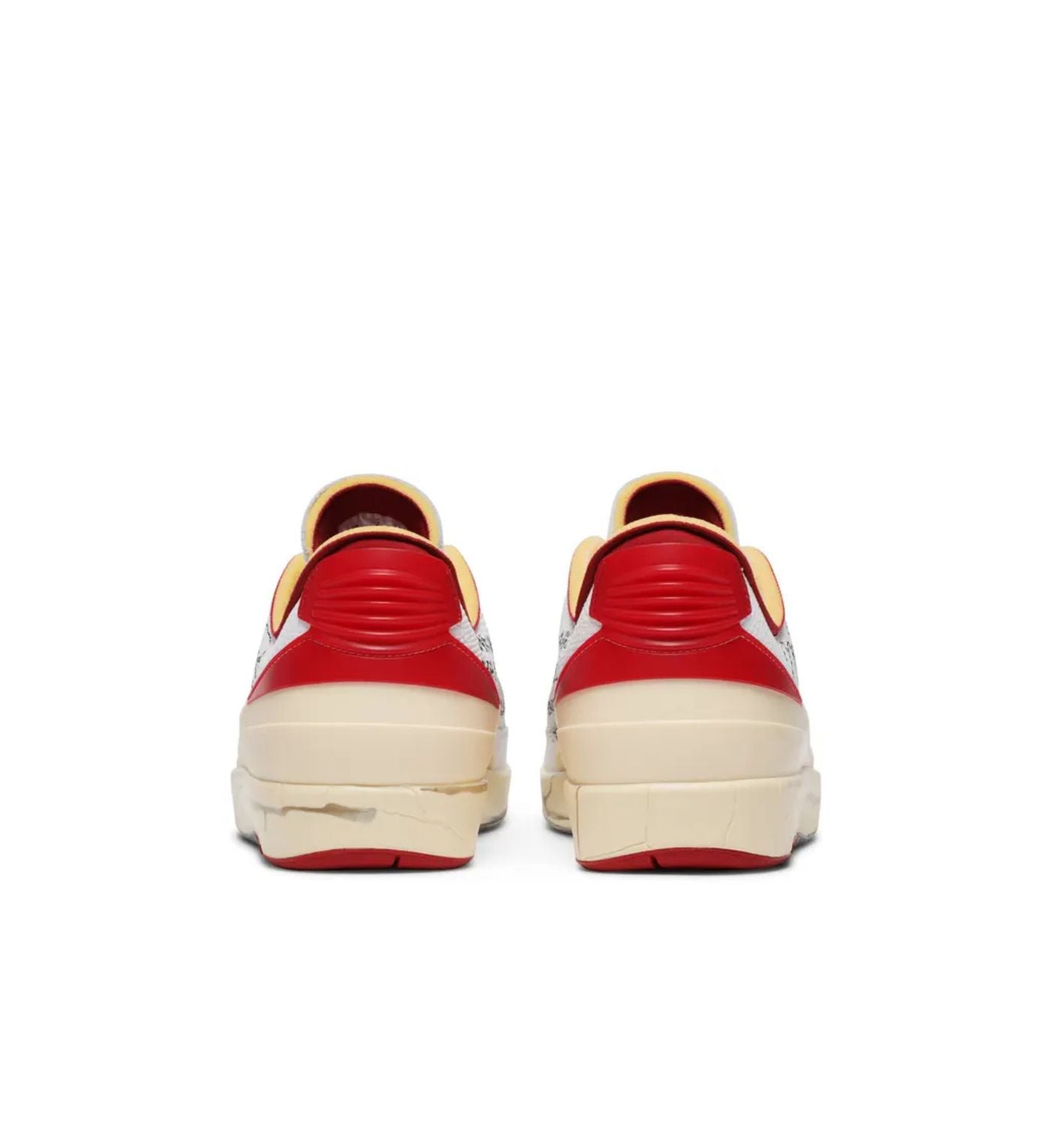 Off-White x Air Jordan 2 Retro Low SP 'White Varsity Red