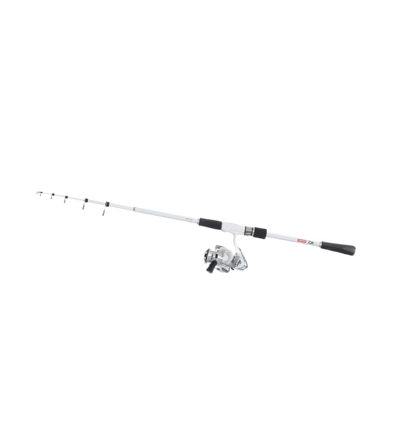 Supreme Daiwa DV1 Fishing Rod and Reel White
