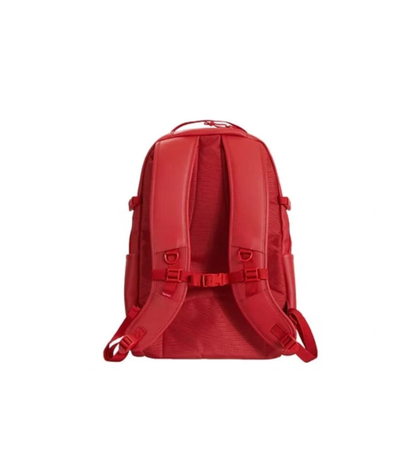 Supreme Leather Backpack Red