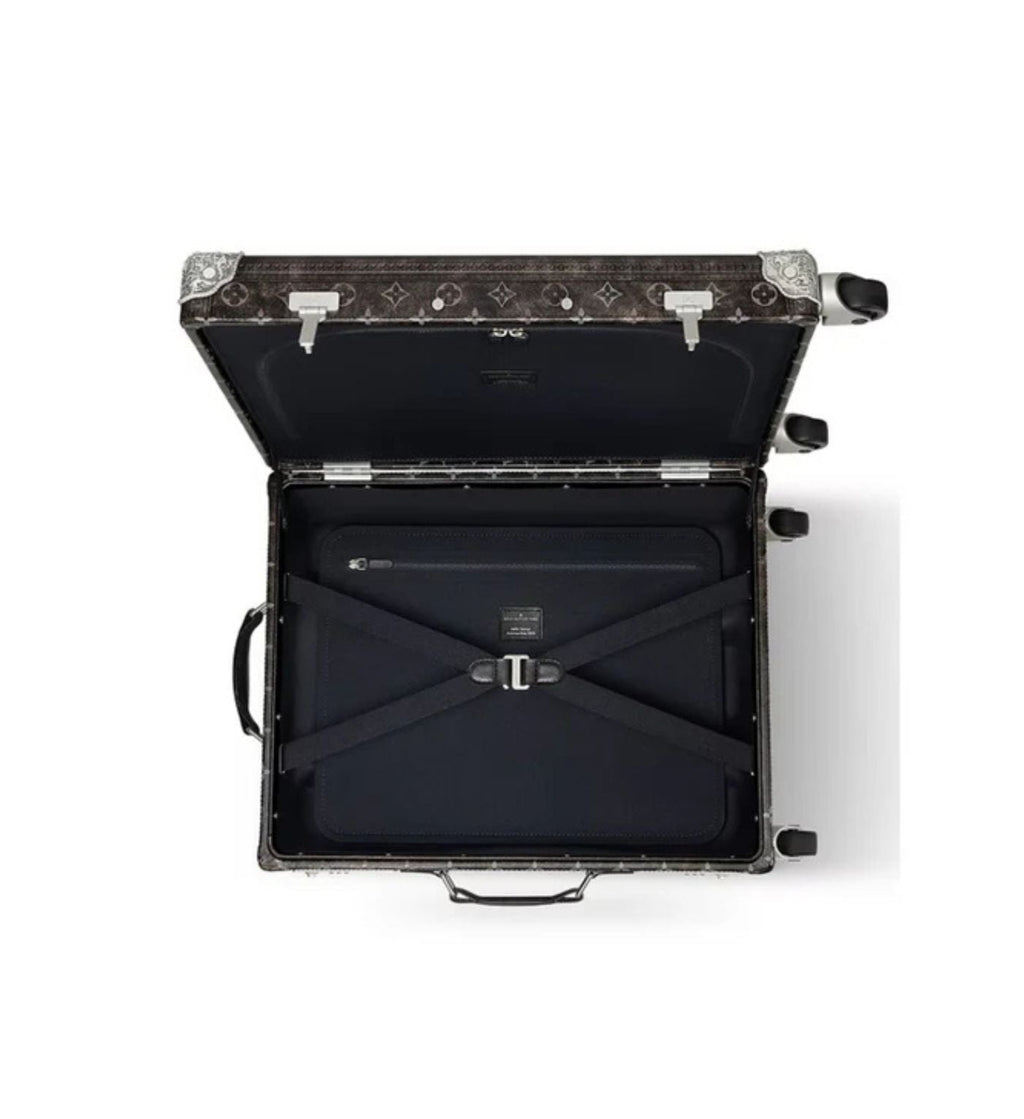 Men's FW24 Brushed Monogran leather Rolling Trunk launching “Louis vuitton bag”