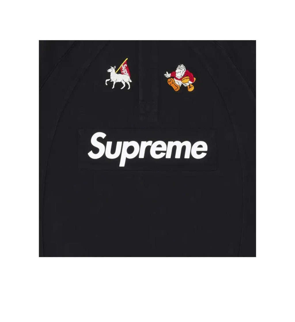 Supreme Short-Sleeve Rugby 'Black'