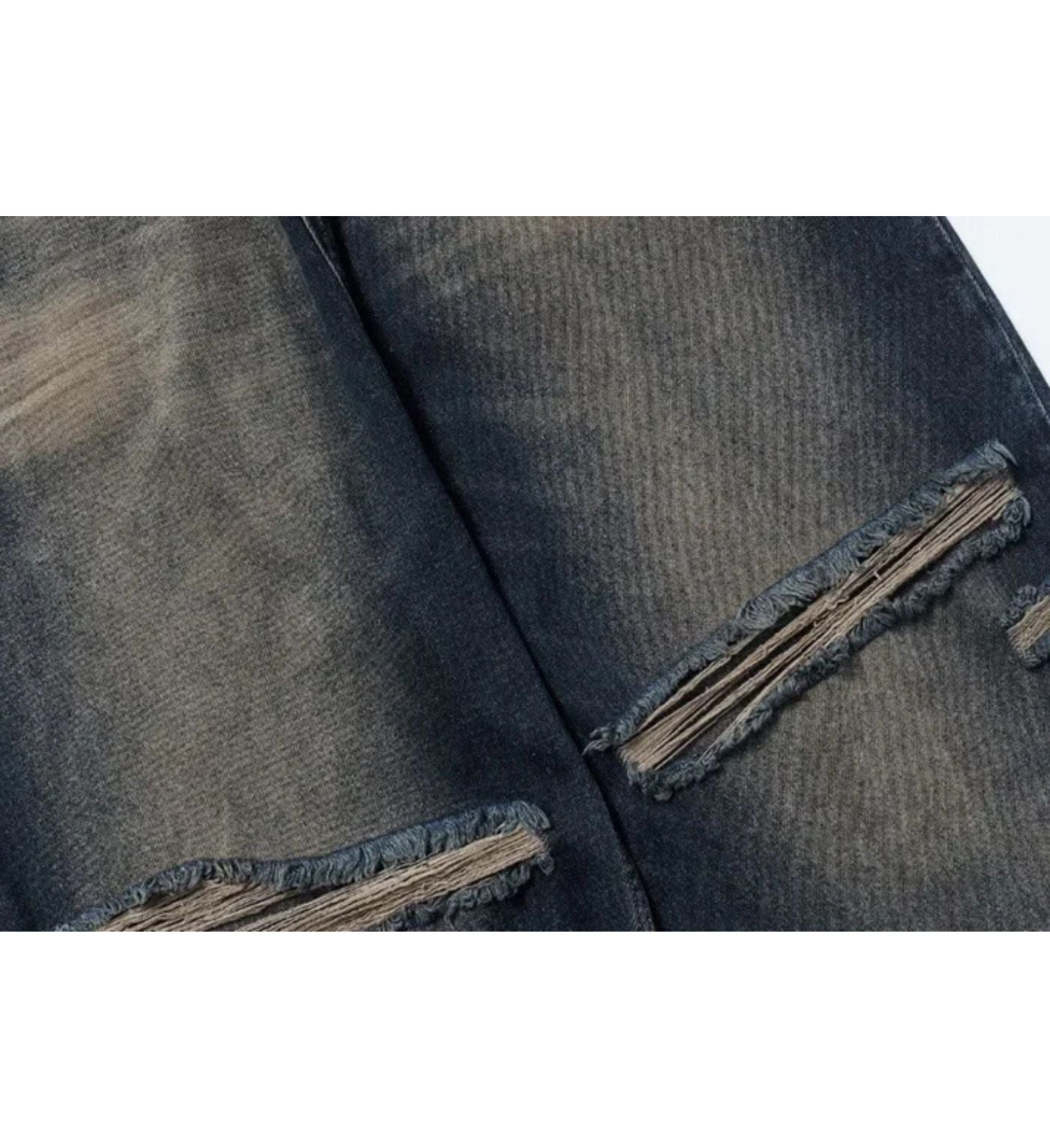 Balenciaga cargo pants blue jeans